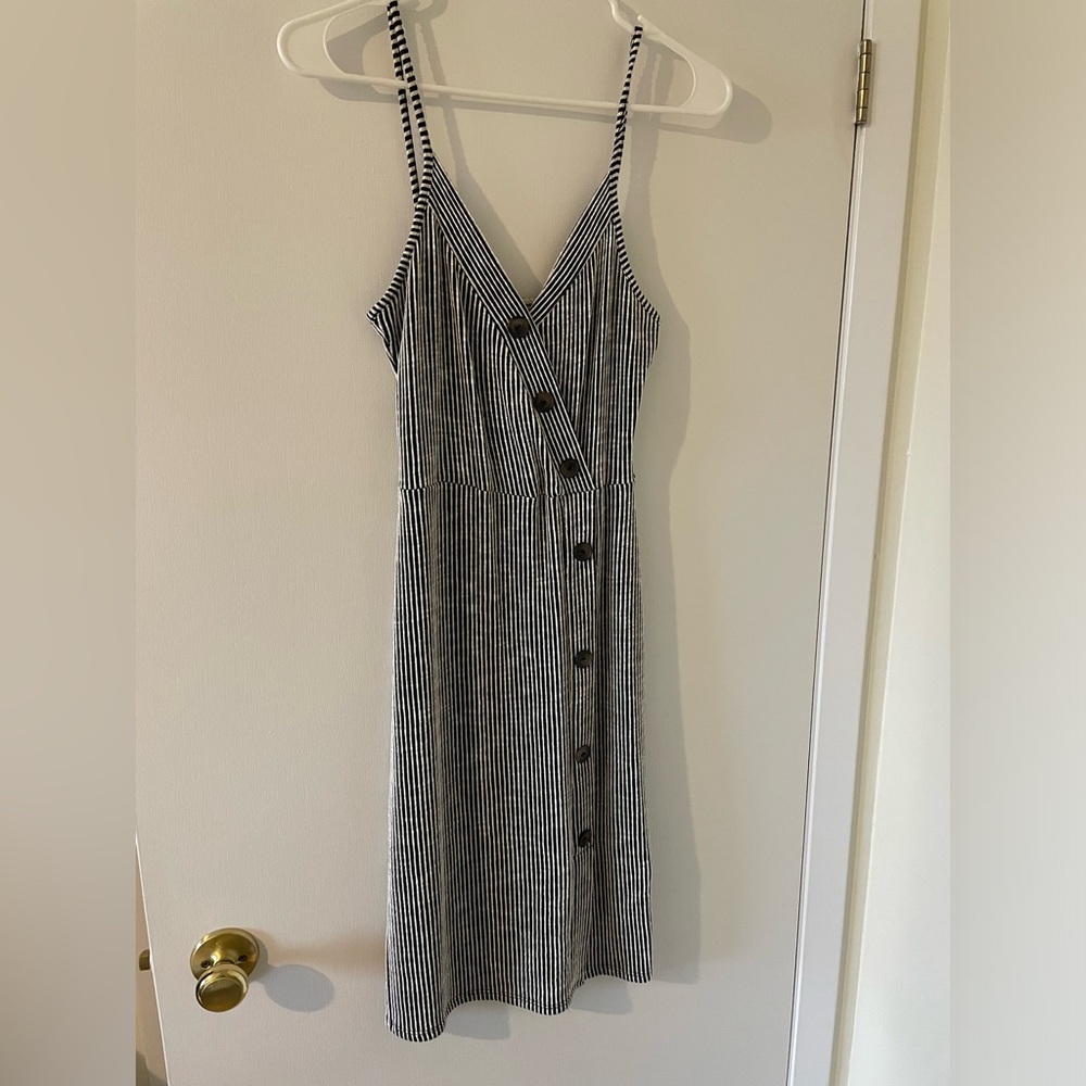 Striped Sleeveless Dress